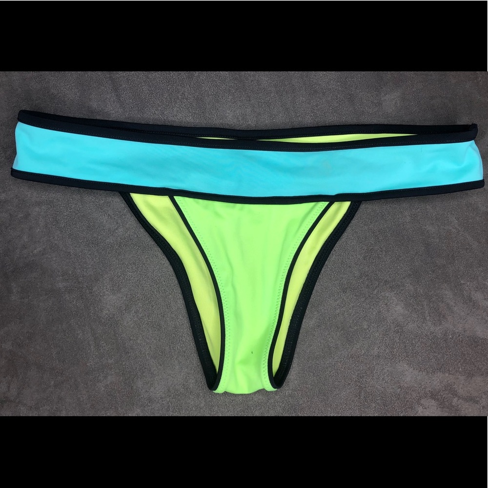 Victoria Secret bright color block bikini bottoms